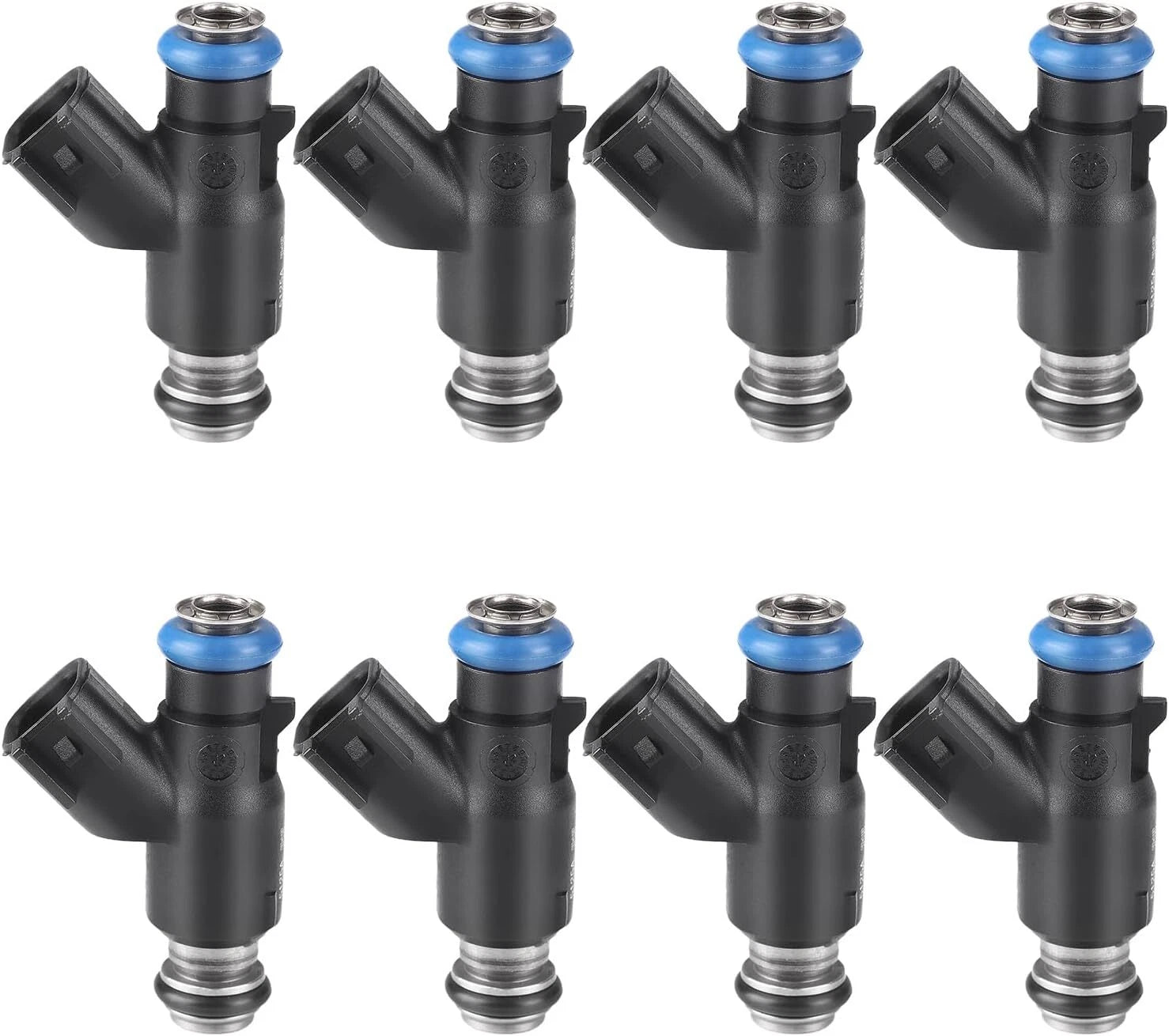 8PCS Fuel Injector 12613411 for GMC Sierra Chevrolet V8 4.8L 5.3L 6.0L (2010–2013)