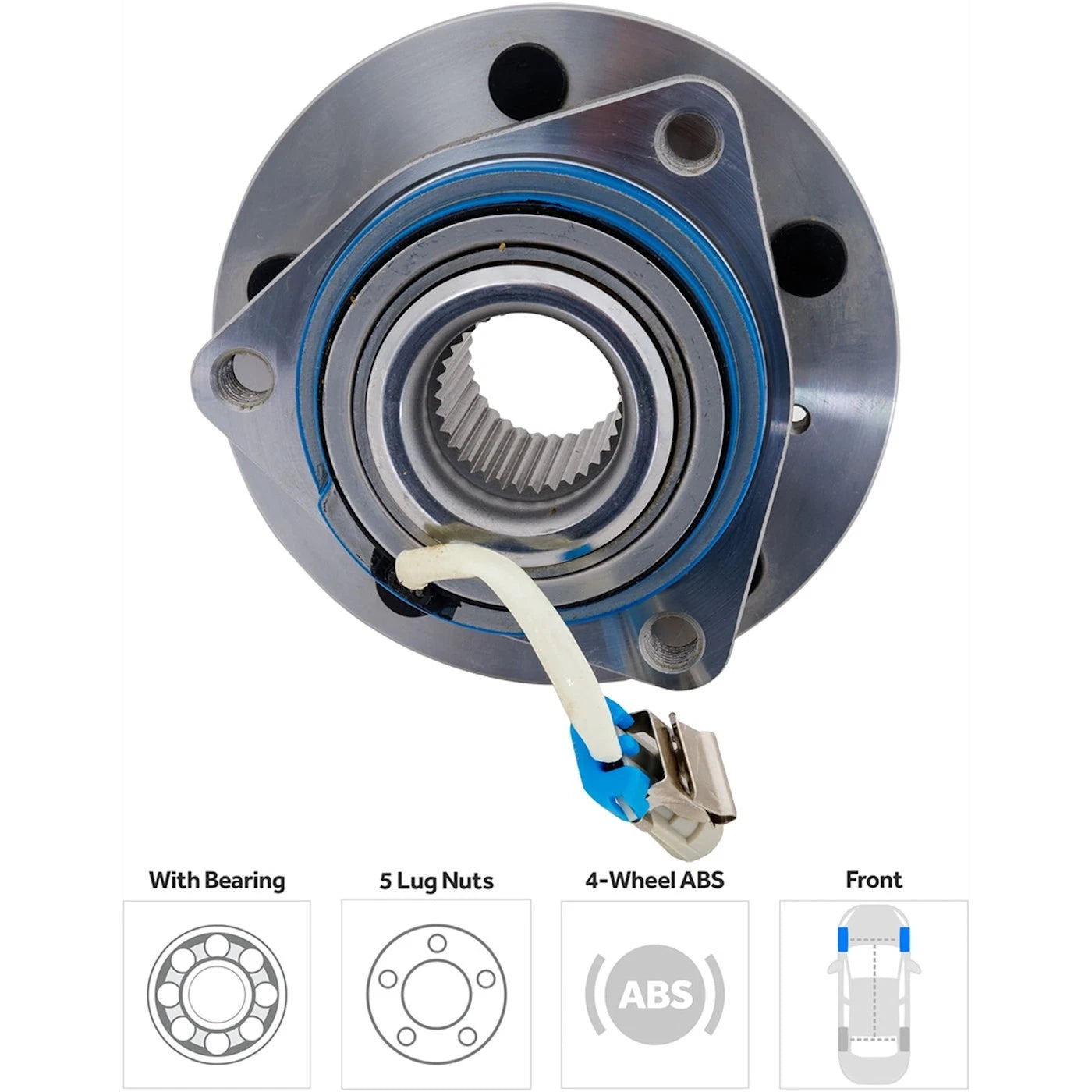 Front Wheel Hubs for Oldsmobile Le Sabre, De Ville Sedan