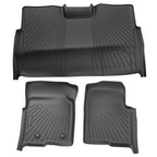 All Weather Floor Mats for Ford F-150 SuperCrew Cab (2010–2014) TPE