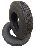 Set of 2 4.80-8 Trailer Tires 480-8 4.8-8 6PR Load Range C