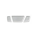 Stainless Chrome Mesh Grill for Nissan Pathfinder Frontier (2005–2008)