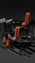 Adjustable Rearsets Footrest Pegs for KTM 390 Duke (2024–2026)