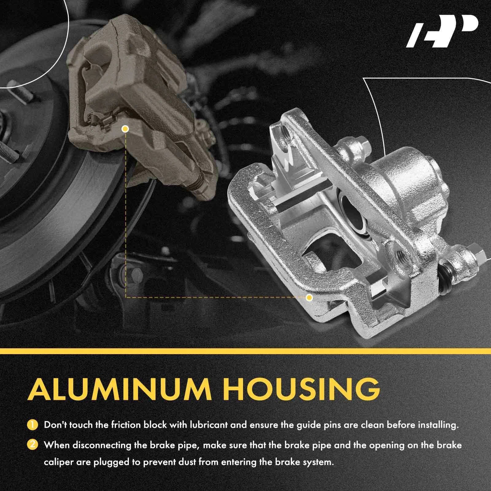 Pair Rear Brake Calipers for Mitsubishi Montero (2001-2006)
