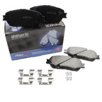 Set of 4 Akebono ProAct Front Ceramic Disc Brake Pads for Lexus ES300 ES330 (2002–2006)