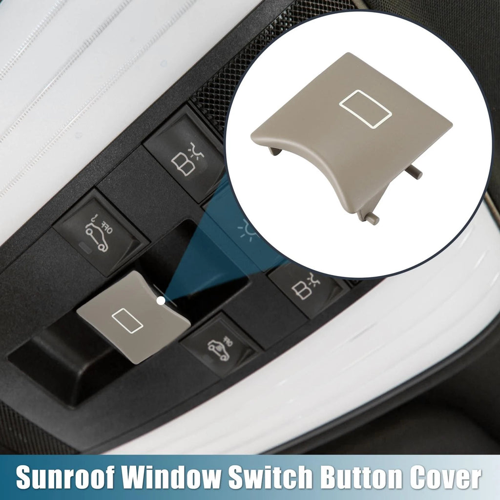 Sunroof Window Switch Button Cover for Mercedes-Benz ML500 ML350 (2006–2011) Khaki