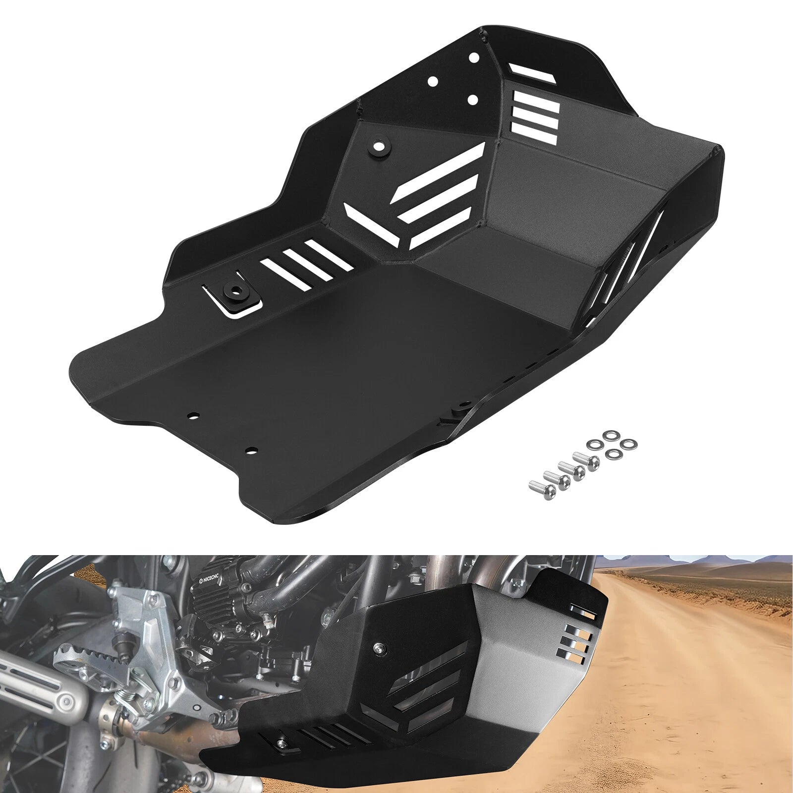 Skid Plate Engine Guard for Yamaha Tenere 700 (2019–2021)