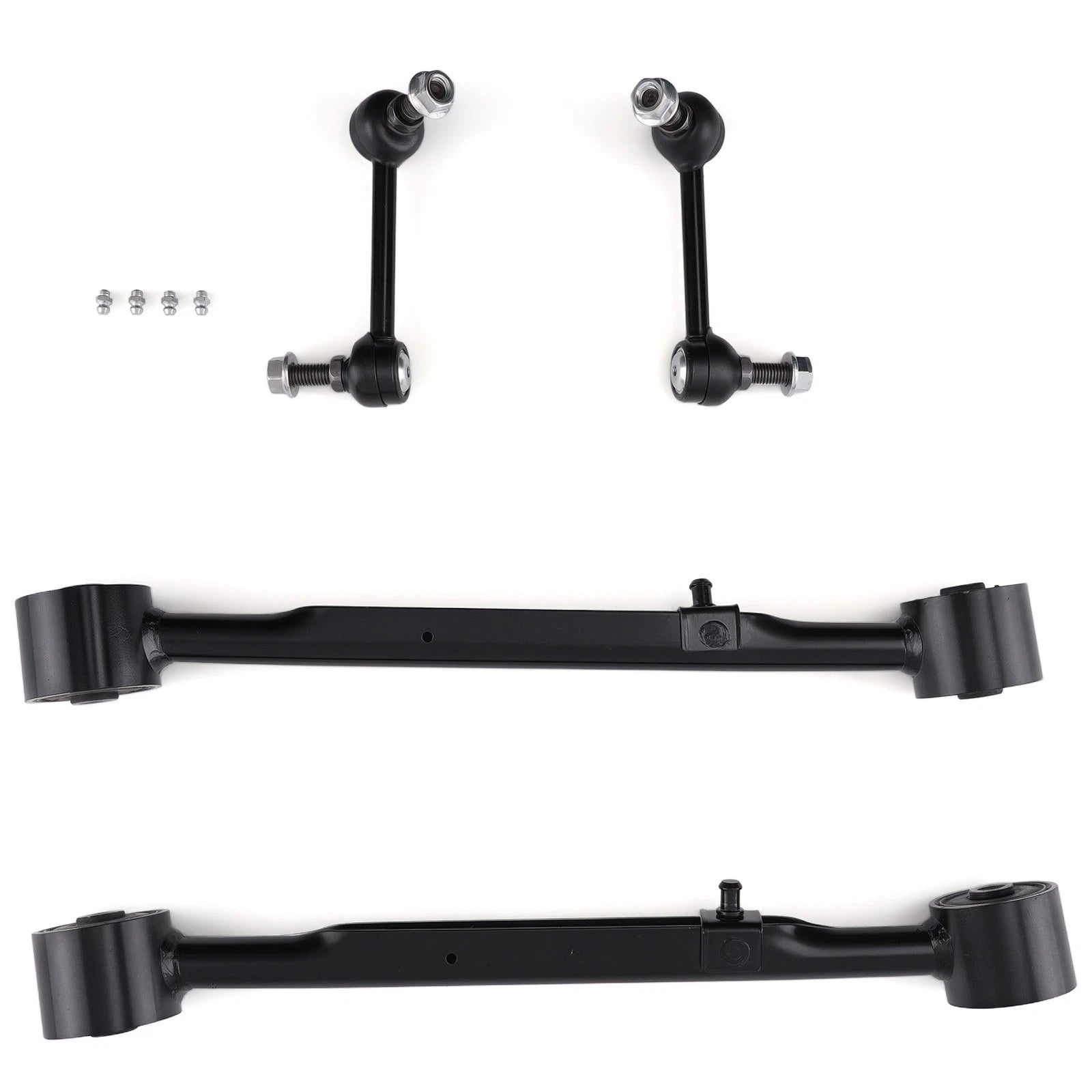4X Rear Upper Control Arms Sway Bar Links Kit for GMC Envoy Saab 9-7x (2002–2009)