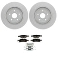 Set of 4 Bosch Quietcast Rotors for Dodge Durango (2011–2023)