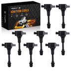 8PCS Ignition Coil Pack for Nissan Armada/Titan/QX56 5.6L V8 (2007–2015) UF551