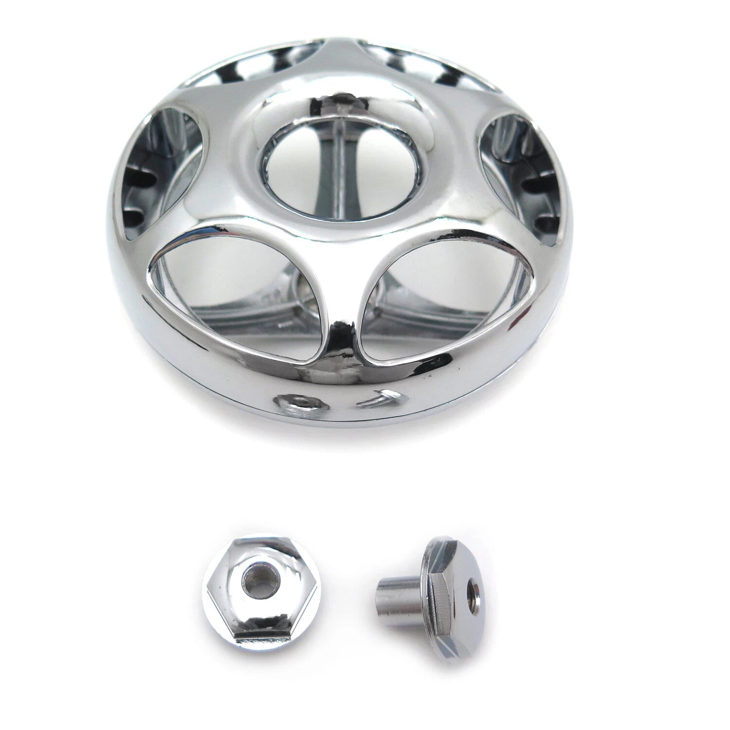 Chrome Vantage Horn Cover for Yamaha V-Star 1100 (1999–2009)