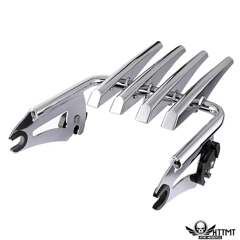 Detachable Skull Stealth Luggage Rack for Harley Touring FLHR FLTR (2009–2013)