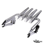 Detachable Skull Stealth Luggage Rack for Harley Touring FLHR FLTR (2009–2013)