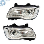 Halogen Headlight Assembly for Chrysler 300 (2018-2023) Driver LH+RH Side