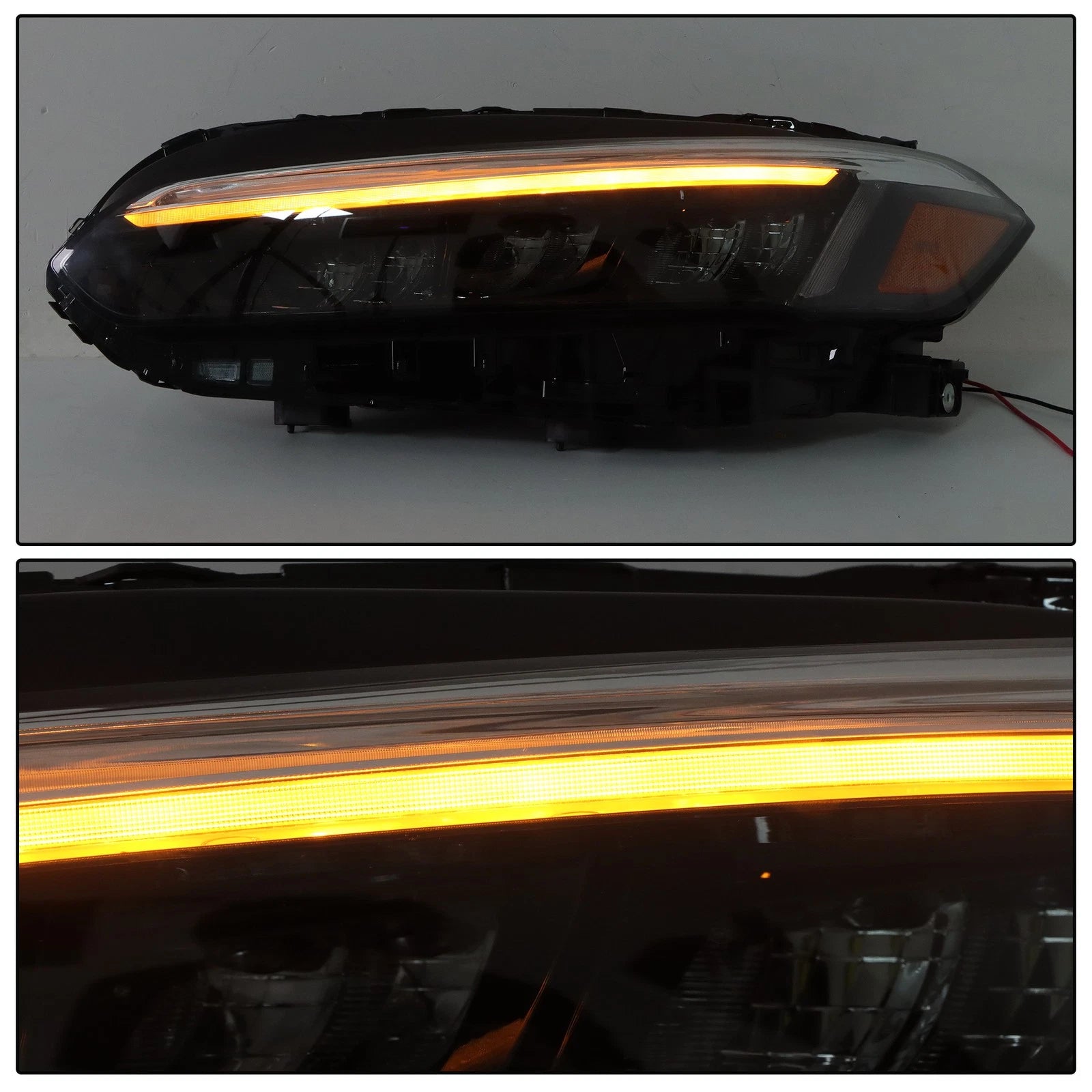 Black LED Headlights for Honda Civic Sport Touring (2022–2023)