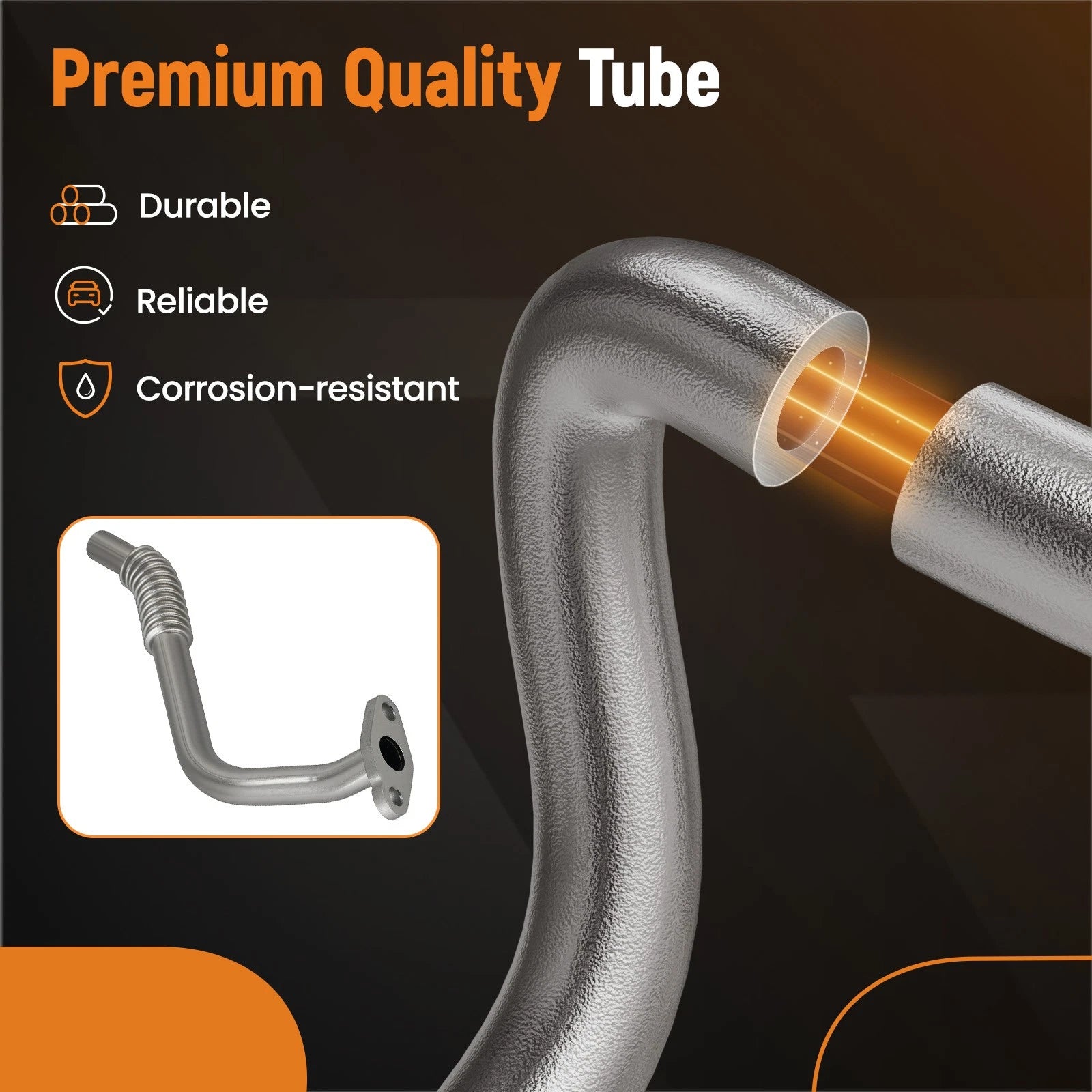 Turbo Oil Return Line for Mercedes-Benz SLK250 (2012-2015)