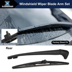 Set of 2 Rear Windshield Wiper Blade Arms for Honda Pilot (2009–2015)