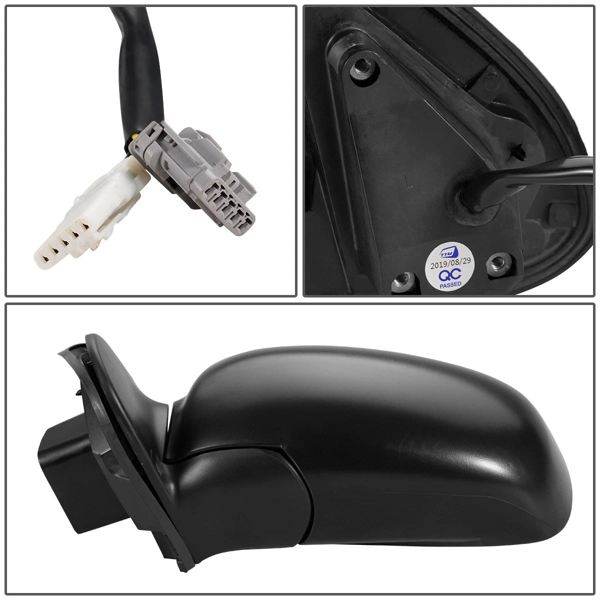 Driver Side Door Mirror for Mercury Villager Quest (1999–2002) NI1320147