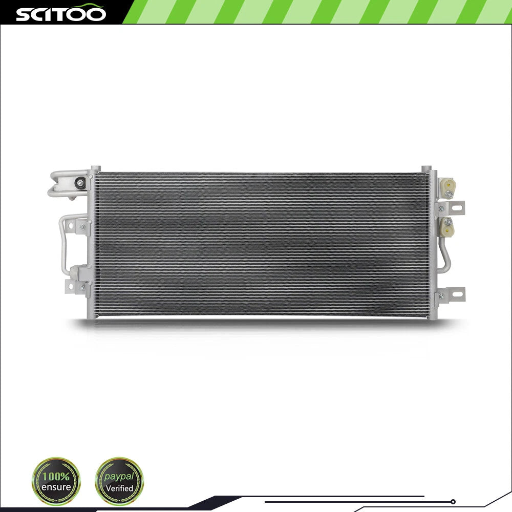 Aluminum AC Condenser for Ford Explorer (2013–2019) 4298 w/ Oil Cooler