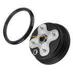 Front Wheel Brake Drum Hub w/Seal for Yamaha Kodiak 400 YFM400FW (1993–1998)