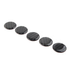 Set of 5 Door Handle Push Button Knobs Cover Trim for Jeep Wrangler JK (2007–2017)