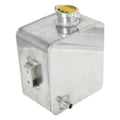 2.5L Aluminum Water Coolant Overflow Tank for Universal Applications
