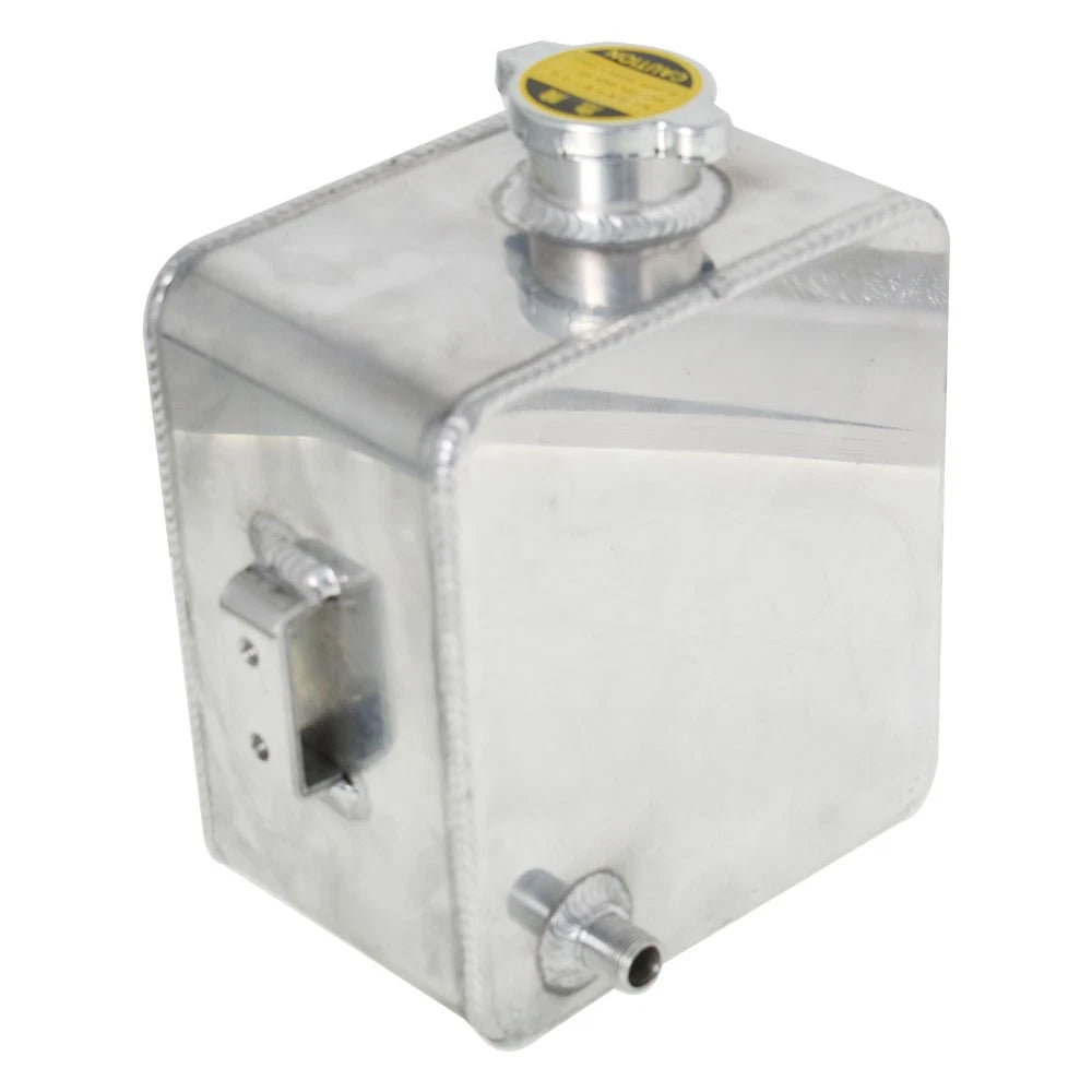 2.5L Aluminum Water Coolant Overflow Tank for Universal Applications