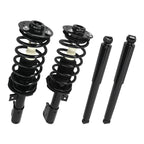 Front Complete Strut Assemblies & Rear Shocks for 2010-2017 Chevrolet Equinox