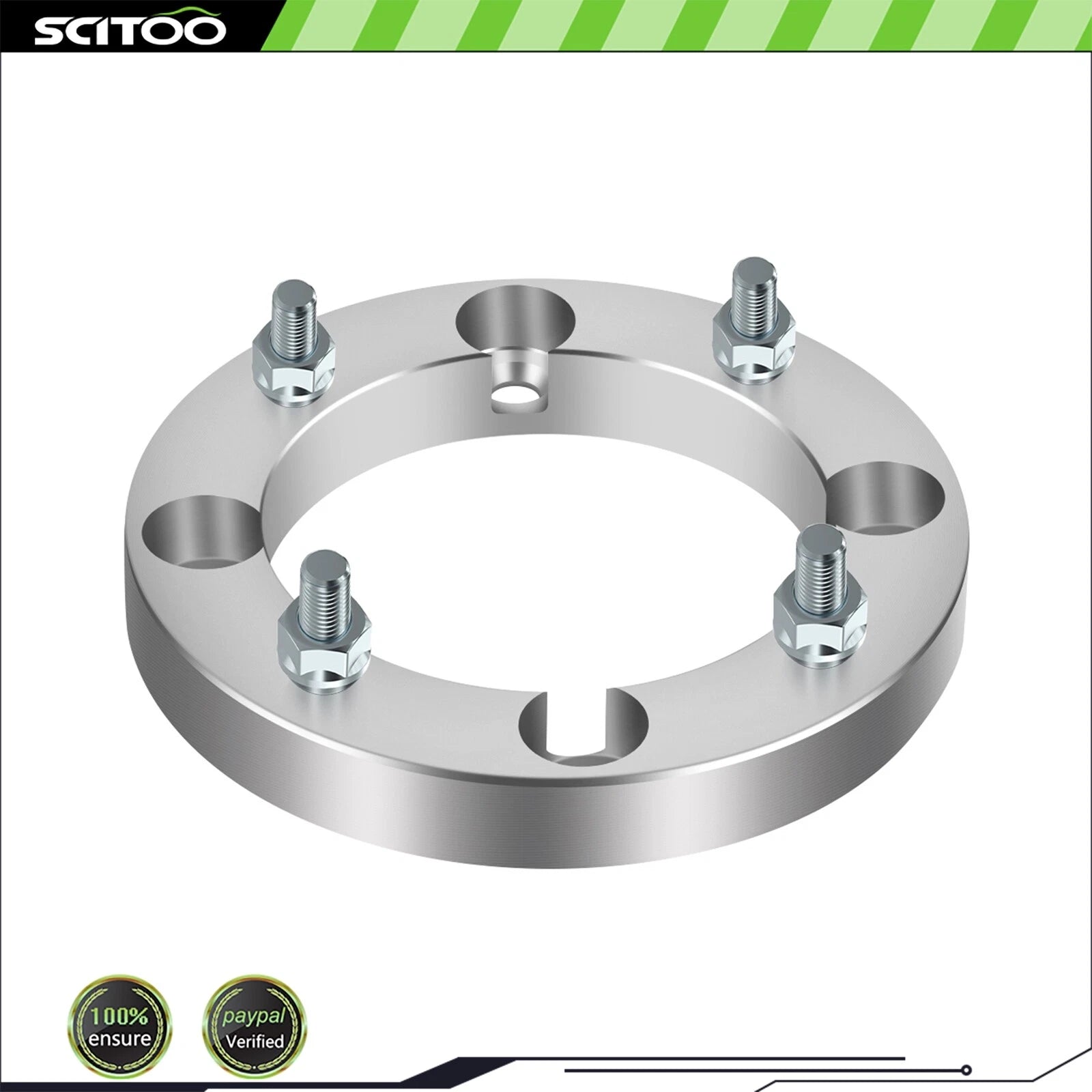2X 4x156 1" Wheel Spacers 10x1.25 for Polaris RZR 900 XP 1000 (2014–2018)
