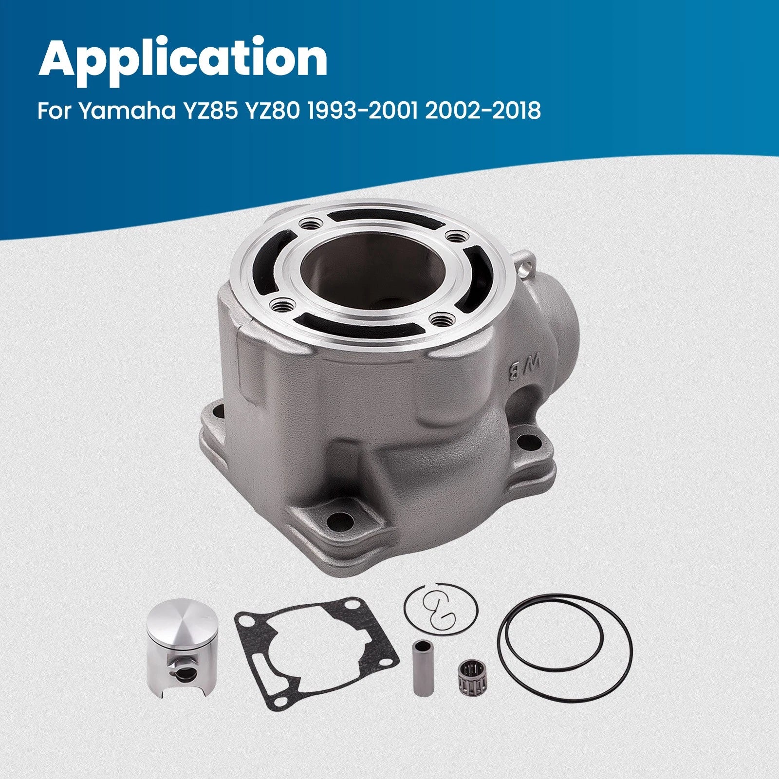 Cylinder Piston Rings for Yamaha YZ85 (2002–2018)