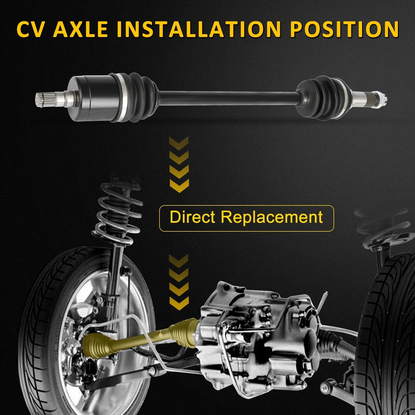 CV Axle for Can-Am Defender Max HD8 (2017–2019)