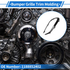 Rear Right Bumper Grille Trim Garnish for Mercedes-Benz CLA (2020–2023)