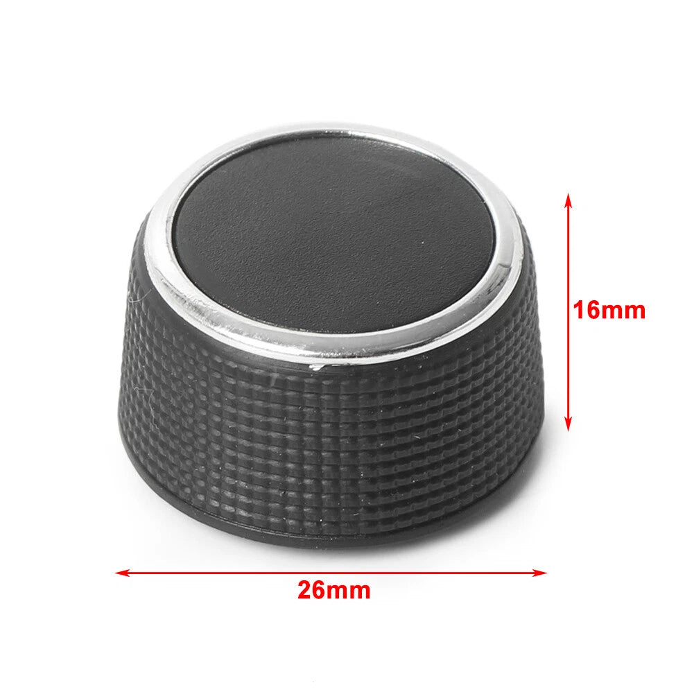 2X Replacement Rear Radio Volume Control Knob for Chevrolet Suburban GMC (2007–2013)