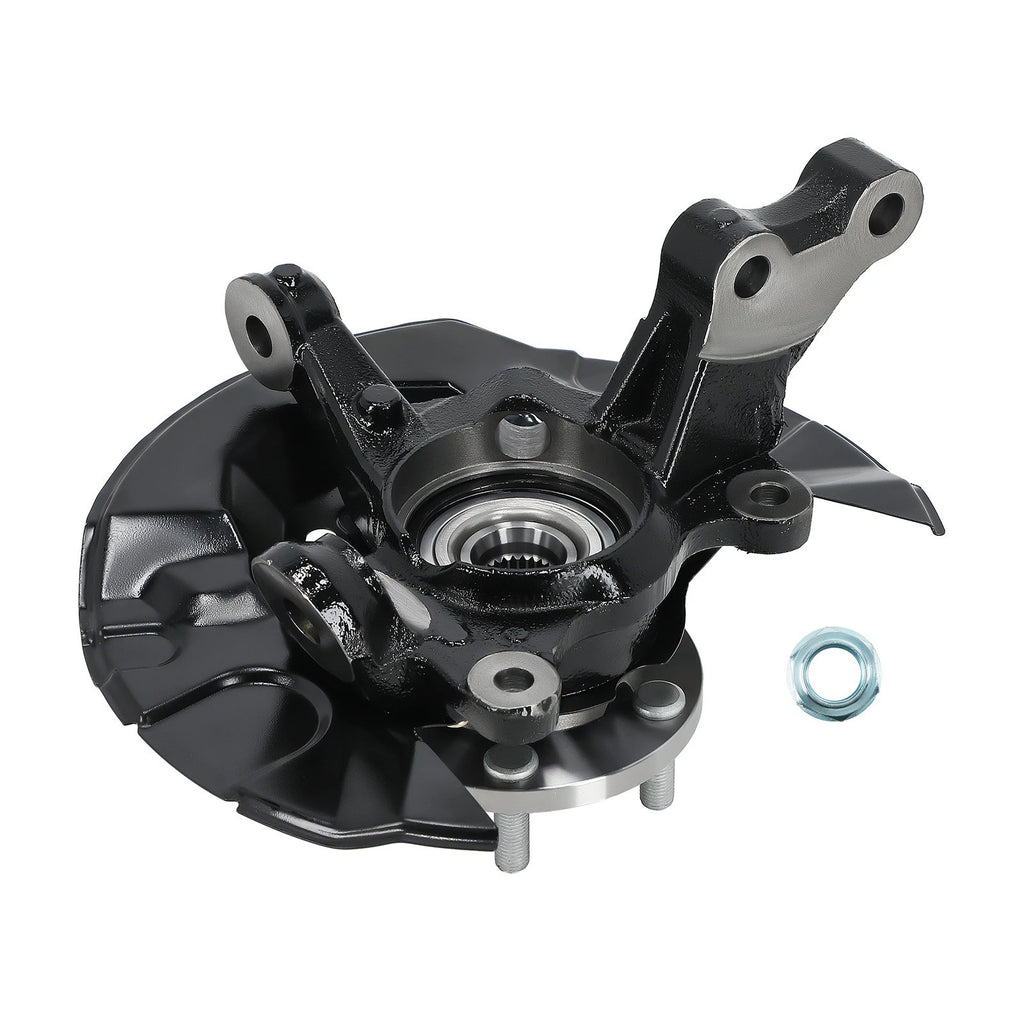 Front Left Steering Knuckle + Wheel Hub Bearing for Toyota Corolla (2003–2008) 698-389