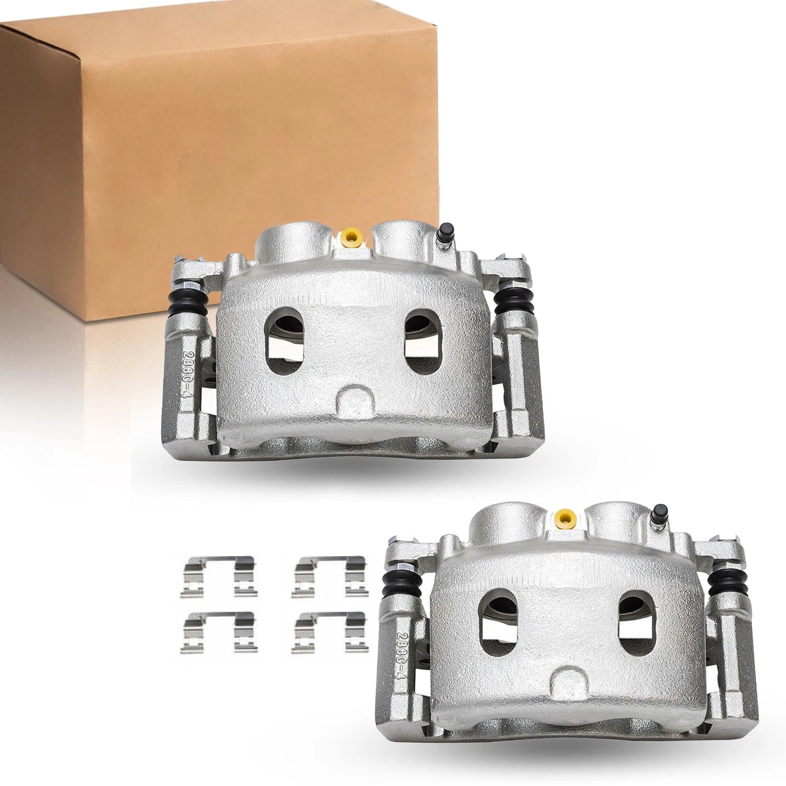 Front Pair Brake Calipers for Chevrolet Silverado 1500 (2019–2023)
