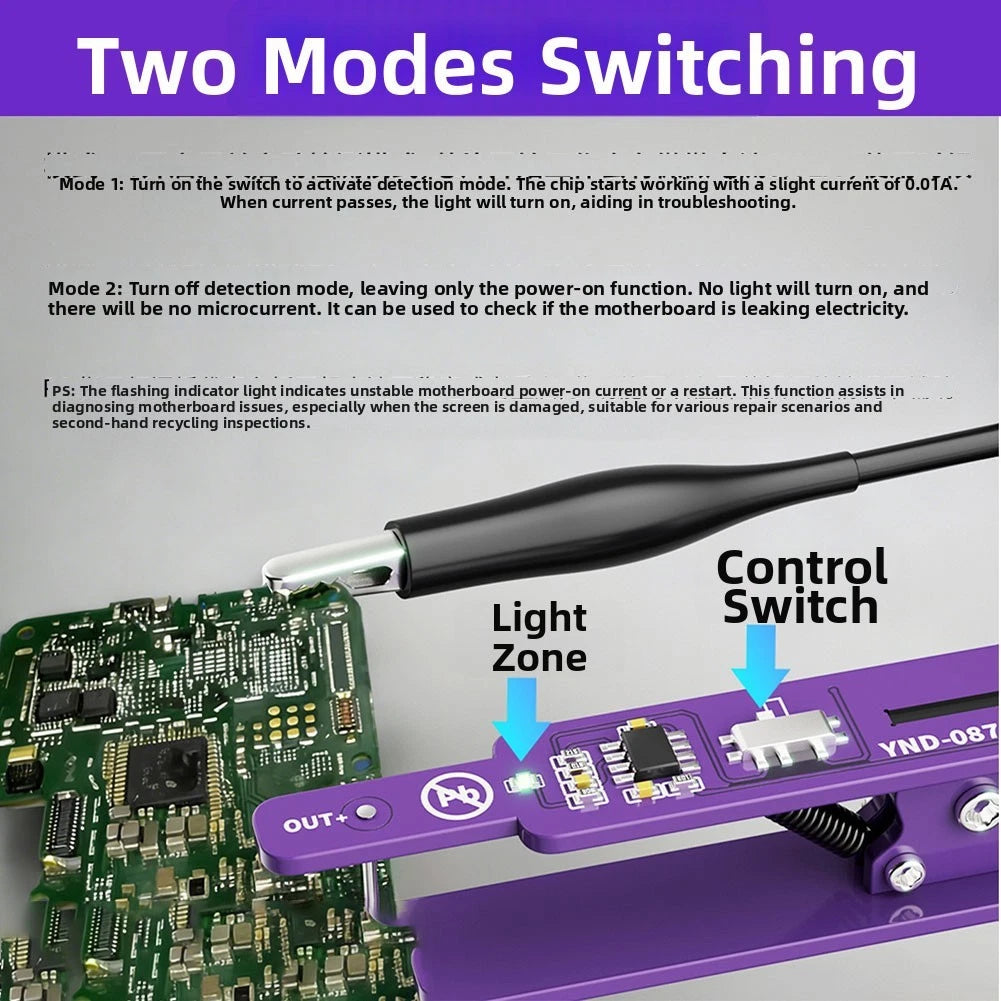 M191 Switch Clip for Phone Motherboards (Power Mode, Detection Mode)