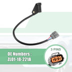 Crankshaft Position Sensor ZL01-18-221A for Mazda Miata (1999–2005)