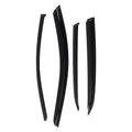 Set of 4 Window Visor Deflectors for Chevrolet Equinox (2018–2024) Acrylic Black