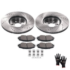Front Brake Rotors and Pads Kit for Toyota Corolla Matrix (2009–2019)