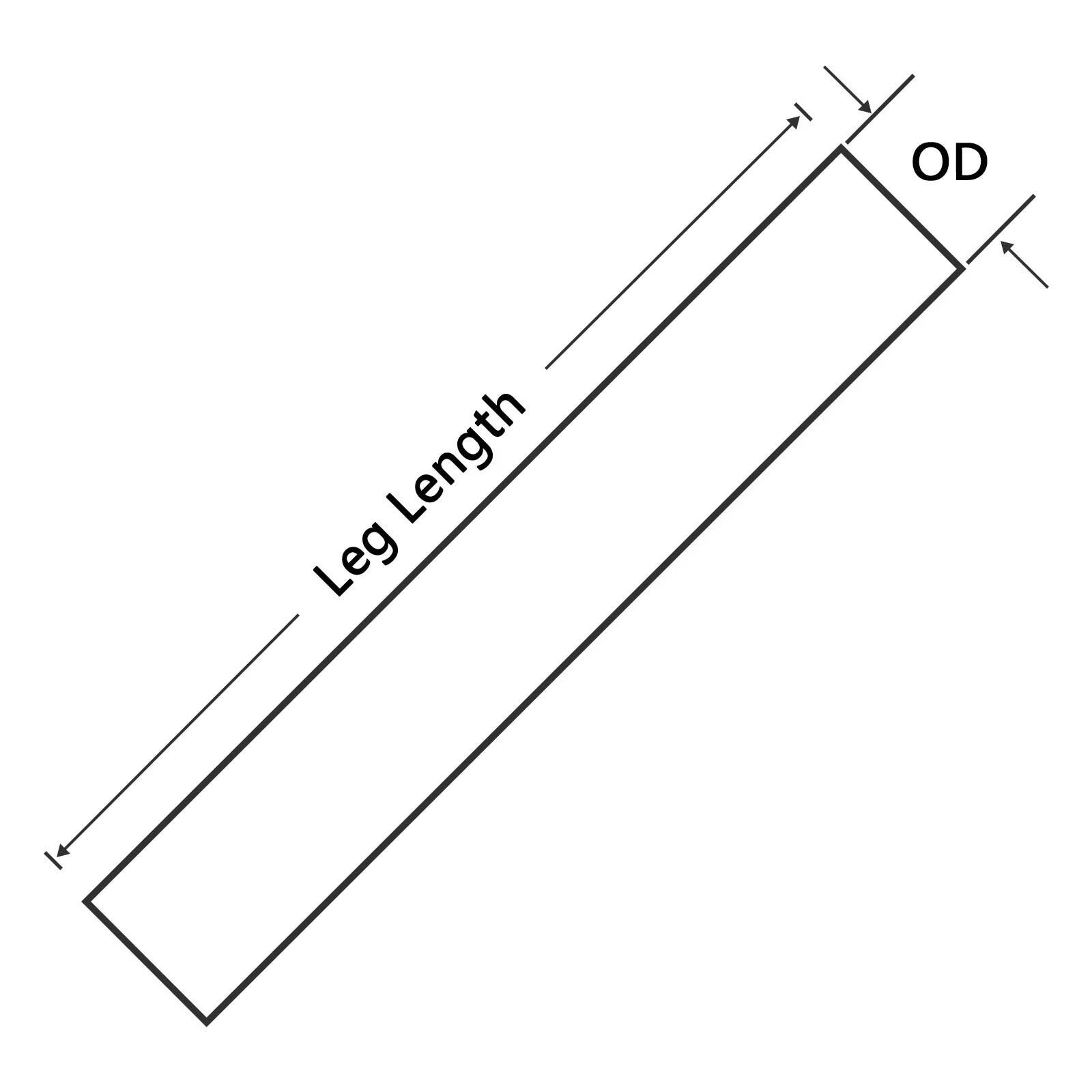 Exhaust Pipe Kit for Industrial Applications (Straight & 45/90/180°)