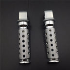 Silver Front Foot Pegs for Kawasaki Ninja EX250 ZX600 ZX7 ZX9R ZX11 (1988–2003)