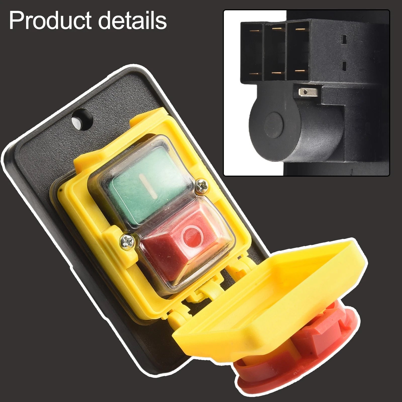 Machine Tool Switch 400V 15A 7Pin for Electromagnetic Starter Switch