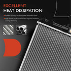 Radiator with Oil Cooler for Nissan Sentra (2002–2006)