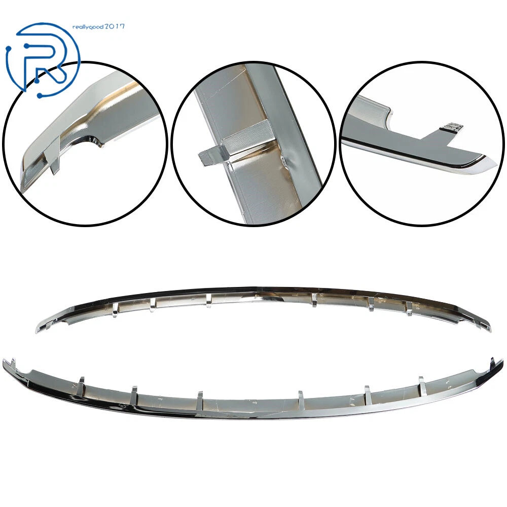 Chrome Upper and Lower Grille Trim for Ford Explorer (2011-2015)