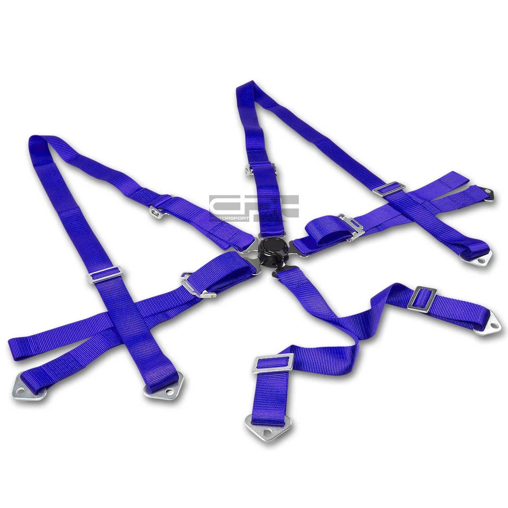 Universal Camlock 6 Point Harness Bar Race Seat Belt