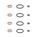 4pc Fuel Injection Nozzle O-Ring Kit for Audi A3, VW Beetle, Golf, Jetta, Passat (DOHC)
