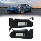 Sun Visor Vanity Mirror for Corvette C6 (2005–2013) 23142245 Black