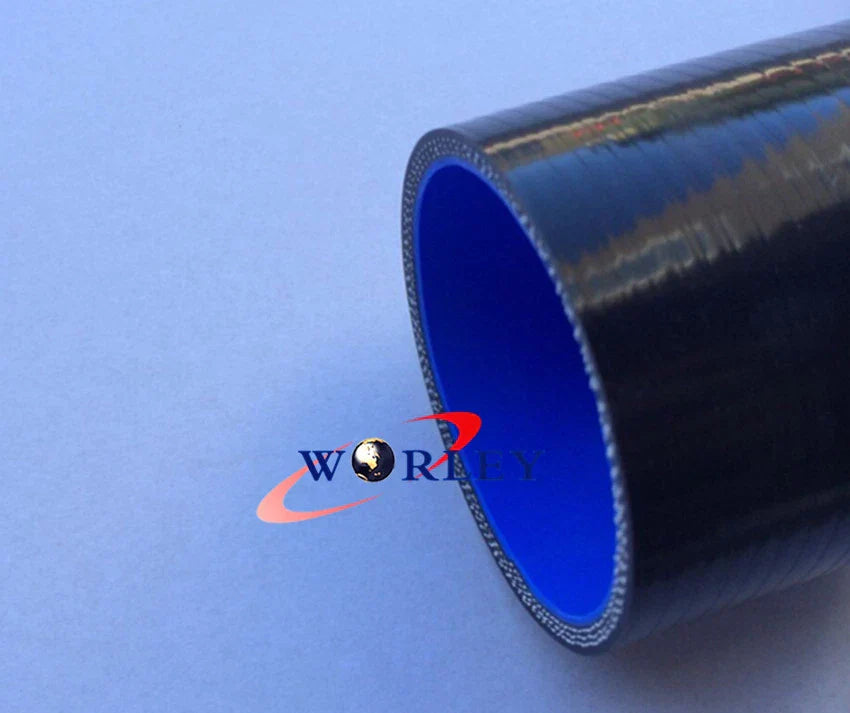 76mm Blue Silicone Straight Joiner Coupler Hose for Car