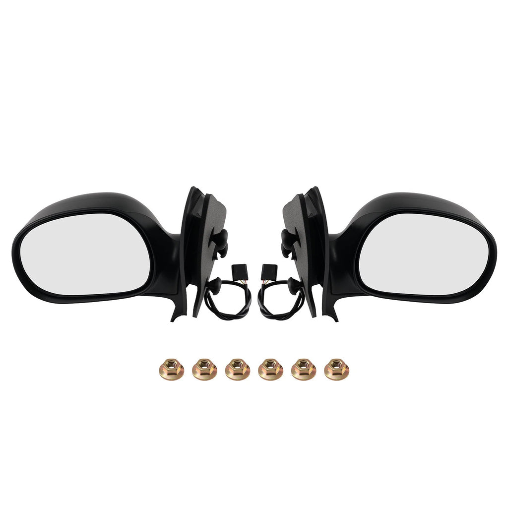 Side Mirror Pair for Ford Expedition (1998–2002) Corrosion-Resistant