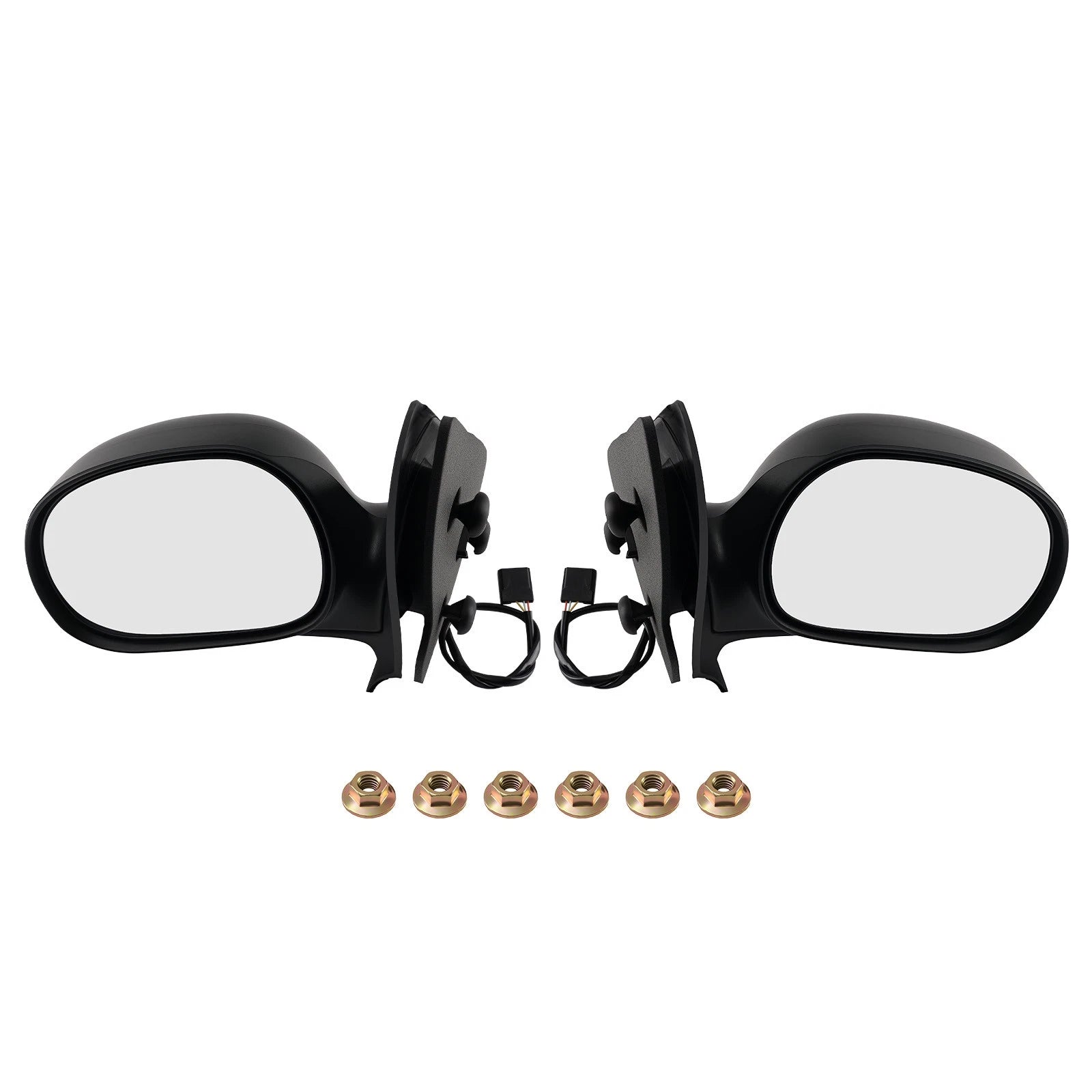 Side Mirror Pair for Ford Expedition (1998–2002) Corrosion-Resistant