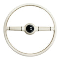Steering Wheel for 1940 Ford Deluxe Style 16 Inch Gloss White with Horn